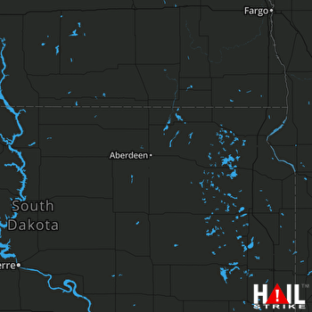 Hail Map Emery, SD 09-19-2018