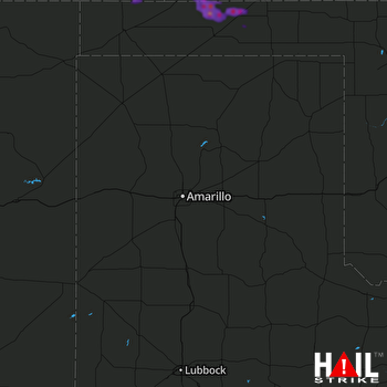 Hail Map Hooker, OK 06-19-2018