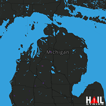 Hail Map GAYLORD 11-11-2020