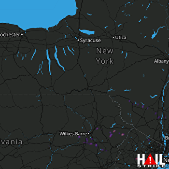 Hail Map Basking Ridge, NJ 05-10-2018