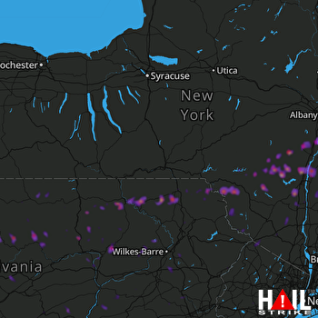 Hail Map Lebanon, PA 05-15-2018