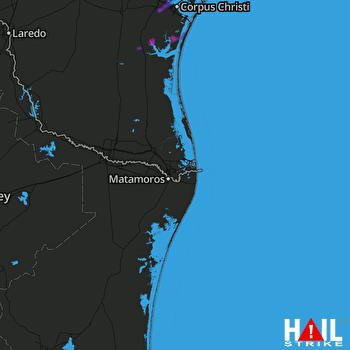 Hail Map Robstown, TX 04-18-2019