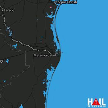 Hail Map Taft, TX 12-10-2020