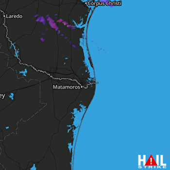Hail Map Premont, TX 06-05-2017