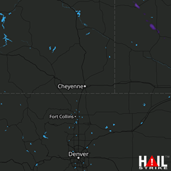 Hail Map CHEYENNE 05-13-2021