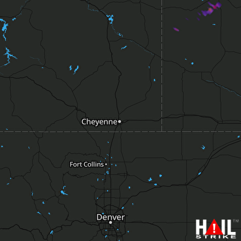 Hail Map CHEYENNE 04-19-2017