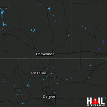 Hail Map CHEYENNE 07-19-2017