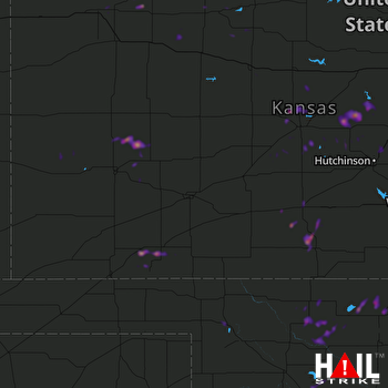 Hail Map Sterling, KS 05-18-2019