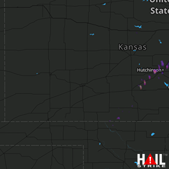 Hail Map Mcpherson, KS 05-28-2019
