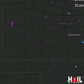 Hail Map DODGE CITY 09-10-2019