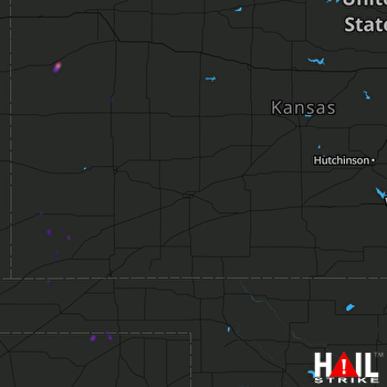 Hail Map DODGE CITY 03-30-2020