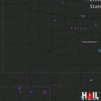 Hail Map Turpin, OK 09-01-2020