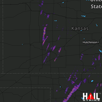 Hail Map Norton, KS 10-27-2021