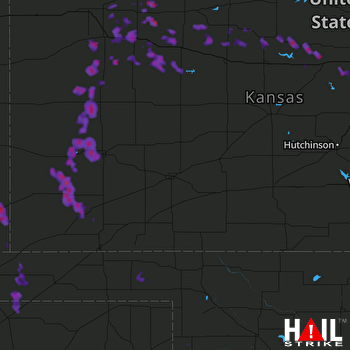 Hail Map Ulysses, KS 06-20-2017