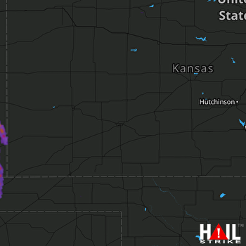 Hail Map Walsh, CO 06-25-2017