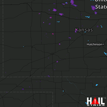 Hail Map Stockton, KS 07-22-2017