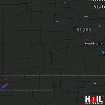 Hail Map DODGE CITY 09-23-2017