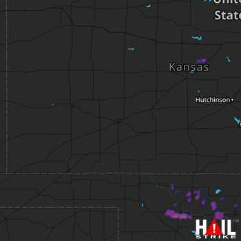 Hail Map Mooreland, OK 05-30-2018