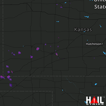 Hail Map Elkhart, KS 07-19-2018