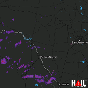 Hail Map Sanderson, TX 05-21-2017