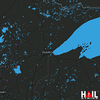 Hail Map Long Prairie, MN 08-14-2020