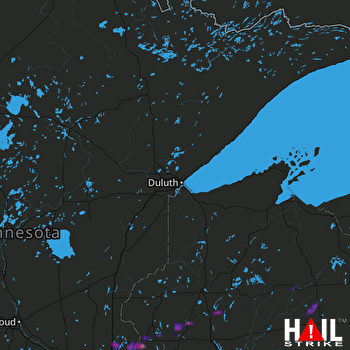 Hail Map Wyoming, MN 09-26-2020