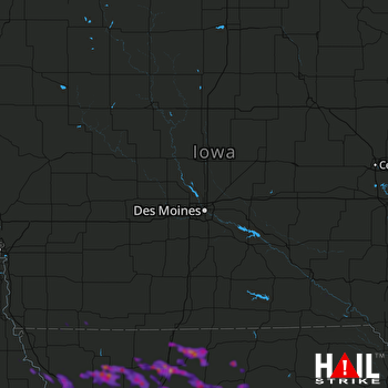 Hail Map Trenton, MO 08-30-2019
