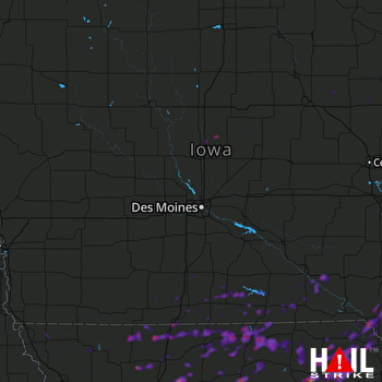 Hail Map Cameron, MO 09-27-2019