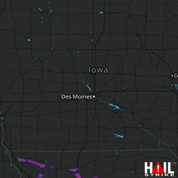 Hail Map Maryville, MO 06-04-2020