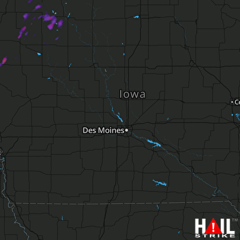 Hail Map Lawton, IA 08-26-2017