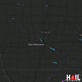 Hail Map Kahoka, MO 12-04-2017