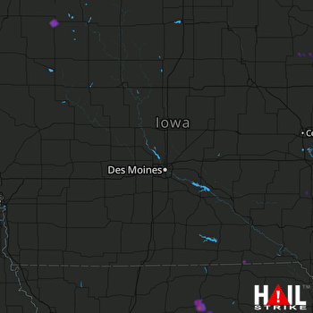 Hail Map Spencer, IA 06-09-2018