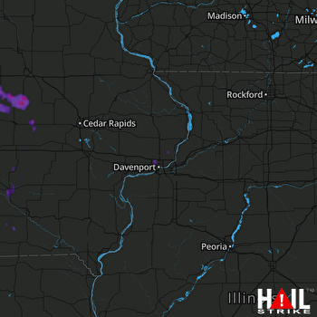 Hail Map Grundy Center, IA 06-06-2018