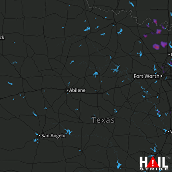 Hail Map Keller, TX 05-05-2020