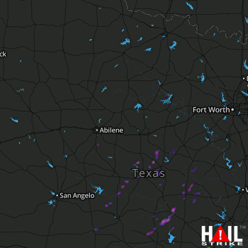Hail Map May, TX 04-17-2017