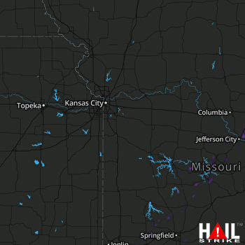 Hail Map Camdenton, MO 10-07-2018