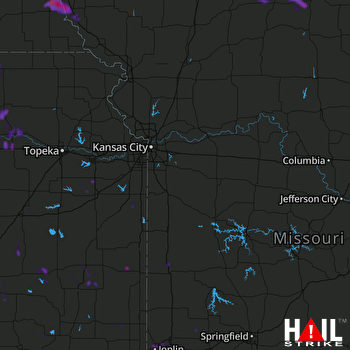 Hail Map Joplin, MO 06-26-2019