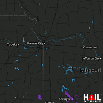 Hail Map Willard, MO 06-26-2019