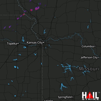 Hail Map Clarinda, IA 03-19-2020