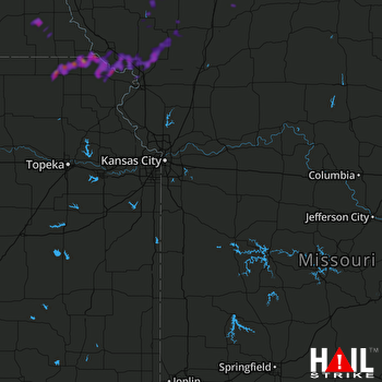 Hail Map Savannah, MO 05-23-2020