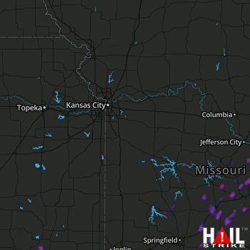 Hail Map Dixon, MO 05-27-2021