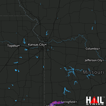 Hail Map Joplin, MO 05-28-2017