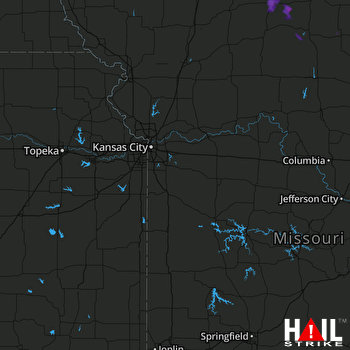 Hail Map Diagonal, IA 07-17-2017