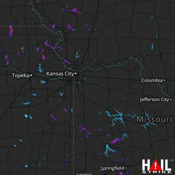 Hail Map Republic, MO 05-17-2018