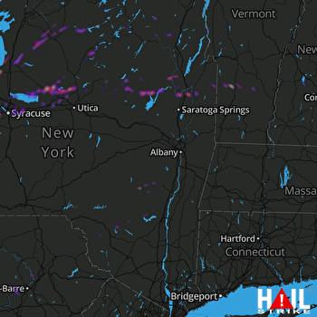 Hail Map Liverpool, NY 05-19-2019