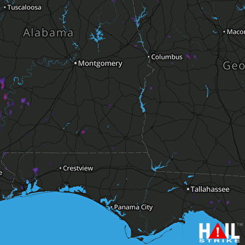 Hail Map Slocomb, AL 06-10-2018