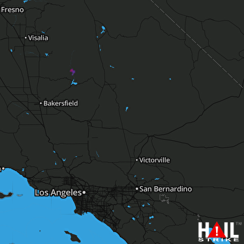 Hail Map EDWARDS AFB 08-20-2017