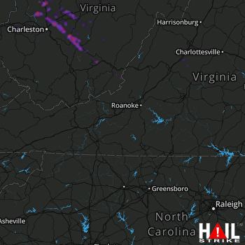 Hail Map Elkview, WV 05-24-2019
