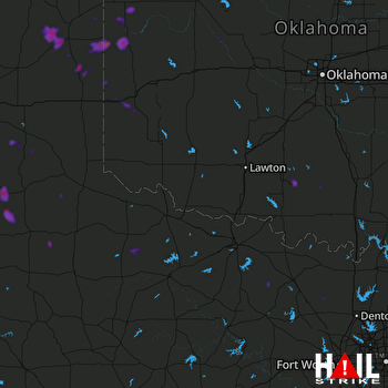 Hail Map ALTUS AFB 06-04-2020