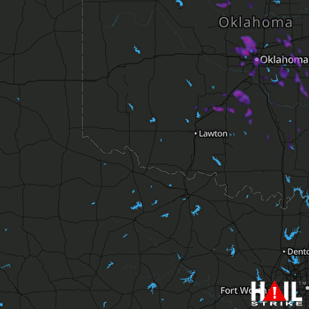 Hail Map Oklahoma City, OK 06-07-2018